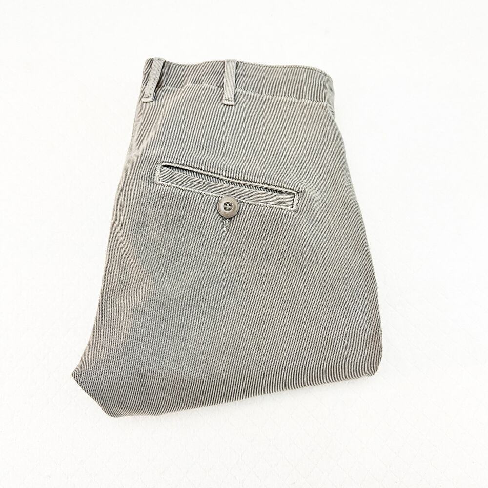 The Great Corduroy Style Slim Leg Gray Denim Stretch Jean Pants Size 28